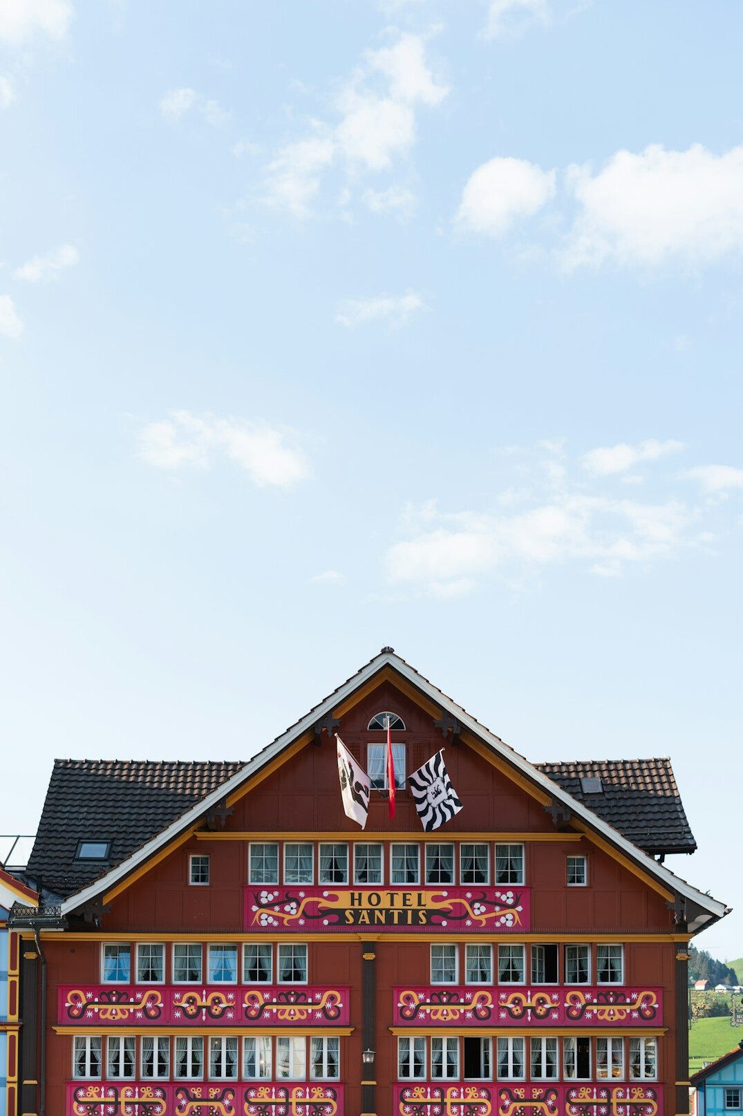 Facade of a Swiss public administration building