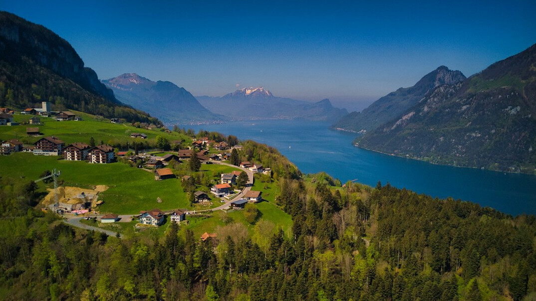 swiss lake hidden